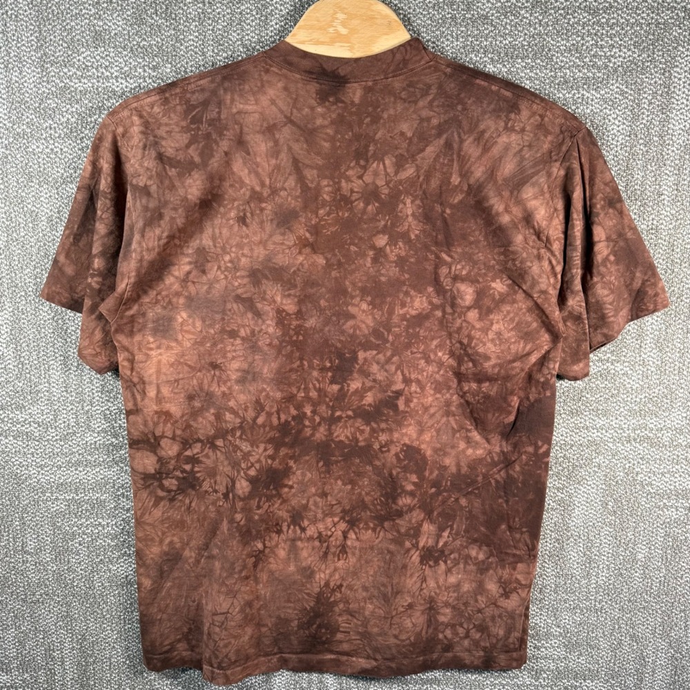Liquid Blue Led Zeppelin T Shirt Men XL Brown Tie Dye Guitar Vintage Made in USA - Picture 4 of 6